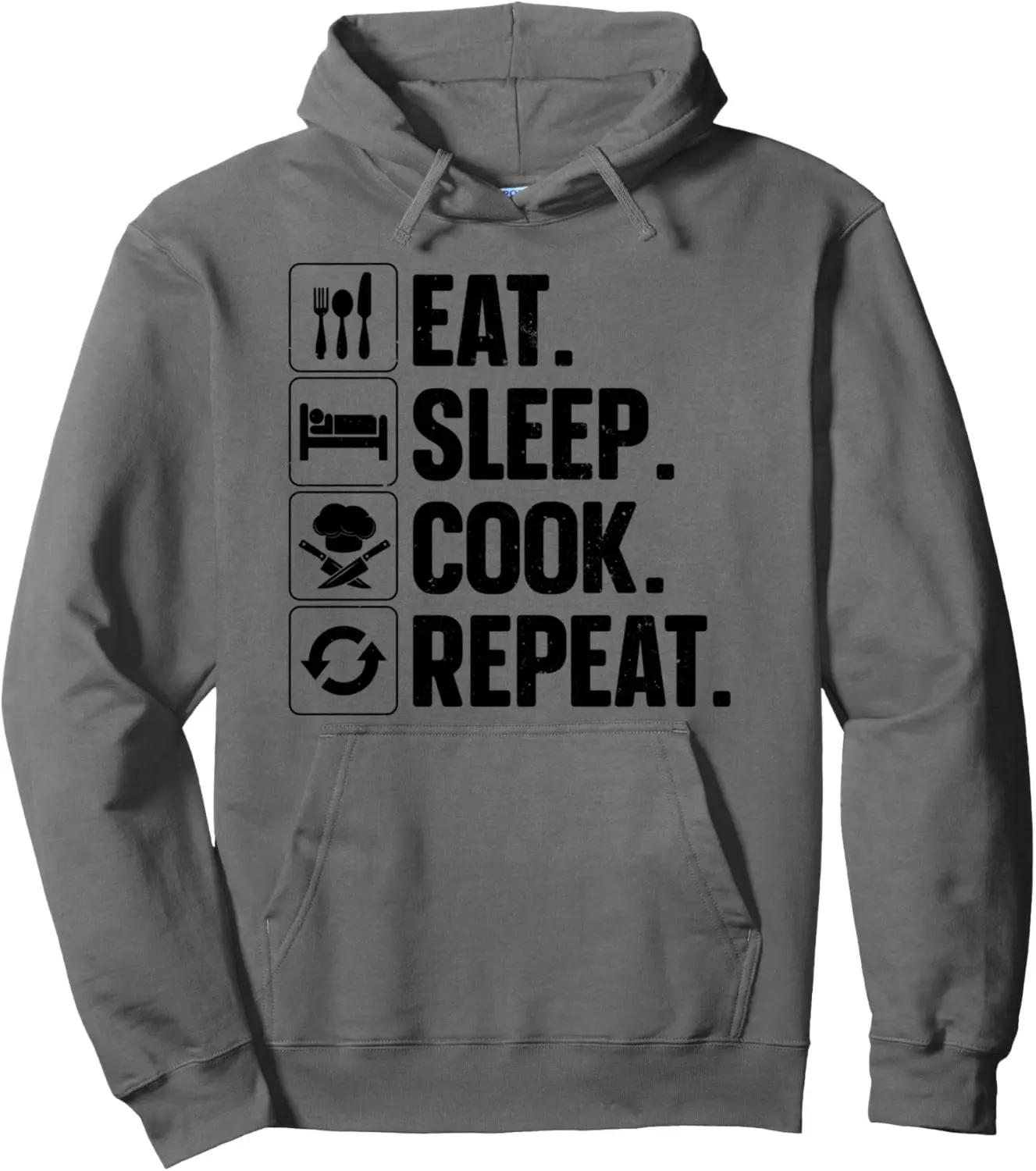 Funny Chef Design For Men Women Cooking Culinary Cook Chef Pullover Hoodie 3