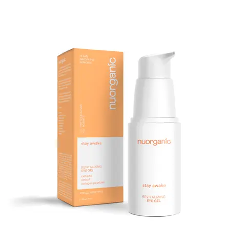 nuorganic stay awake eye gel - Dark Circles and Puffy Under Eyes Skincare Cream Hyaluronic