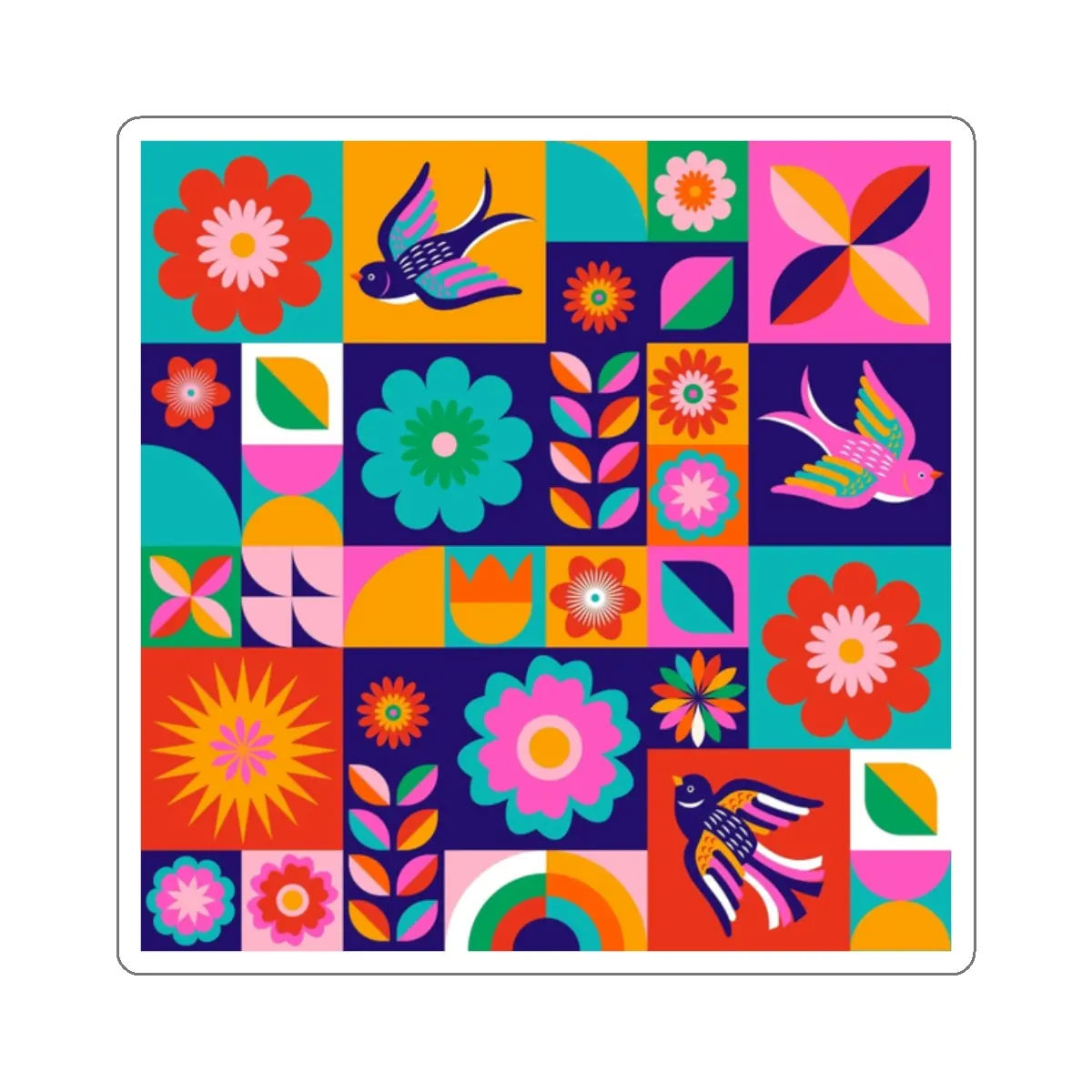 Mexican Talavera Sticker