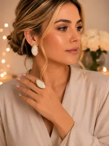 Elegance Jewelry Set – Ring & Earrings