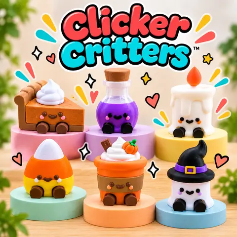 Clicker Critters 3D Printed Collectible Figurine