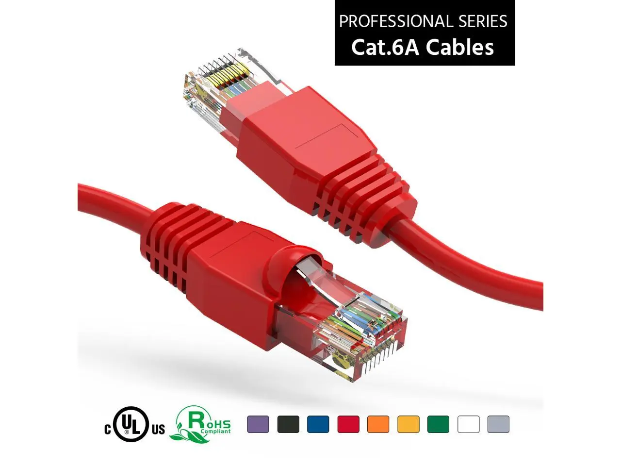 Nippon Labs 60CAT6A-2RD 2 ft Cat Cat6A Red 2 ft NE NL Nippon Labs 60CAT6A-2RD 2 ft Cat Cat6A Red 2 ft NE NL
