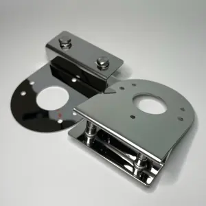Vertical Under Glow Brackets for Watermelon Lights - 2Pcs Stainless Steel No-Drill Mounts for Trucks & RVs
