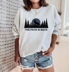 [SALE] The Pack Is Back Sweatshirt, Teen Wolf Shirt, Teen Wolf: The Movie Merch, Scott Stiles Lydia Allison, Wolf, Gift For Her, Teen Wolf Fan Gift