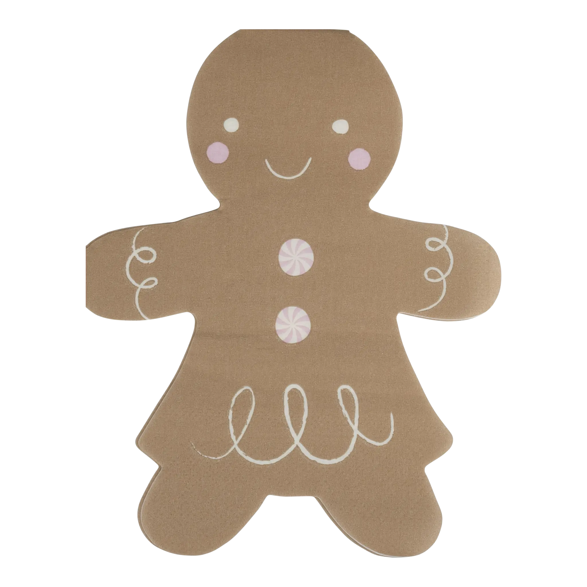 Gingerbread Girl 5x6 Napkin