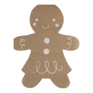 Gingerbread Girl 5x6 Napkin