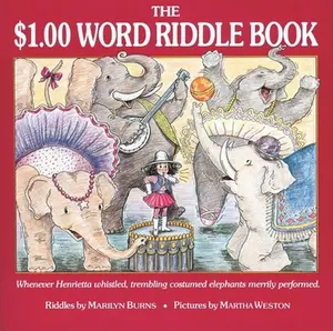 USED-The $1.00 Word Riddle Book by Burns, Marilyn (Paperback)