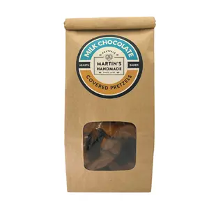 Hand-Dipped Milk Chocolate Pretzels - Delicious Snack for Any Occasion