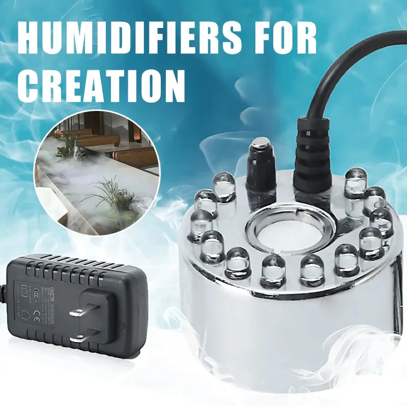 ECO CREST - LED Ultrasonic Mist Maker