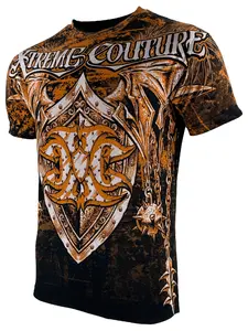 Xtreme Couture By Affliction Men's T-shirt Iliad Crewneck Cotton
