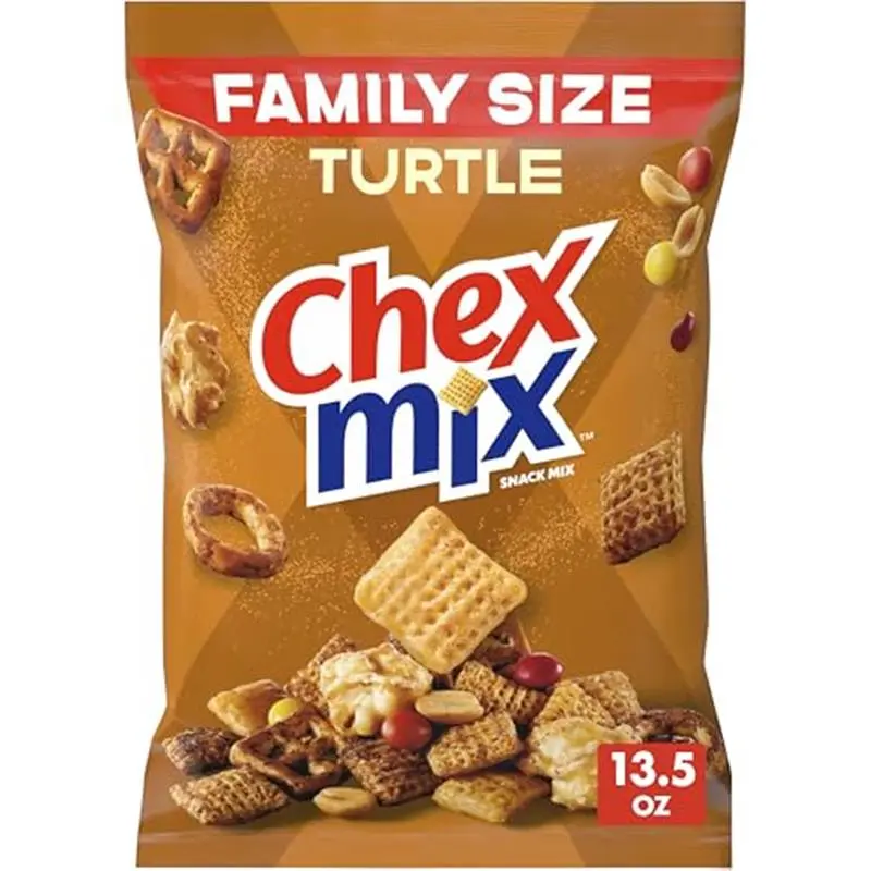 Turtle Snack Mix, Indulgent Snacks, Family Size, 13.5