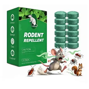 36-Pack Peppermint Oil Mouse Repellent Fast-Acting All-In-One Formula Deters Rats Mice Ants Eco-Friendly Cost-Effective Long-Lasting Strong Scent User-Friendly Safe