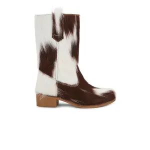 Dico Copenhagen Julia Fur Gaucho Boot in Brown Shades
