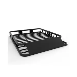 Heavy Duty Steel Rooftop Cargo Basket – 200 lb Capacity with Extension – Perfect for SUVs, Trucks, Vans – Adds Extra Luggage Space for Road Trips, Camping, or Overlanding – Fits Cross Bars 51"/64"/49" x 36"/39"
