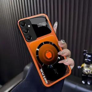 “God’s Plan” MagSafe phone case — neon cyberpunk faith magnetic cover for Galaxy A15 — 975