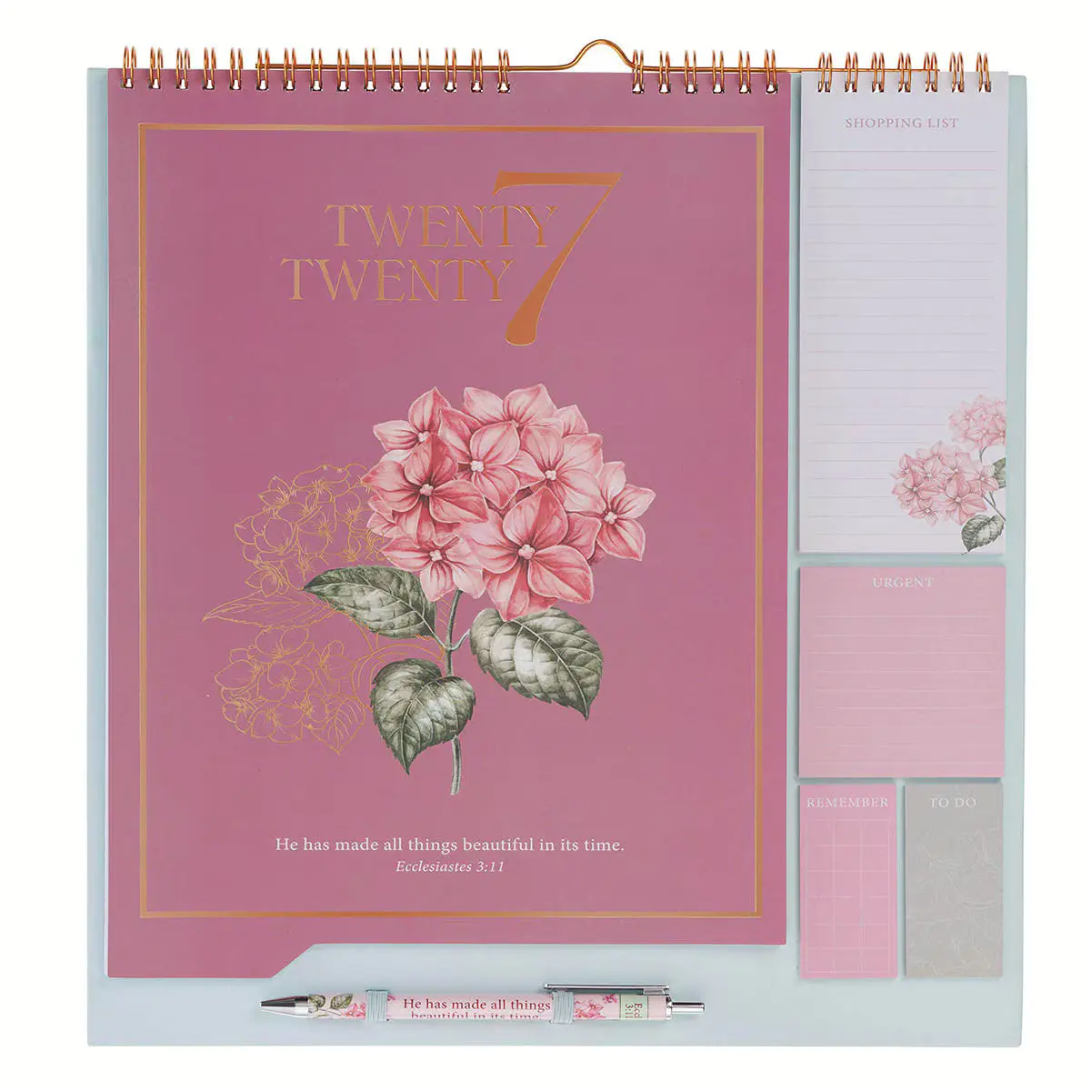 2027 All Things Beautiful Wall Calendar Organizer - Ecclesiastes 3:11