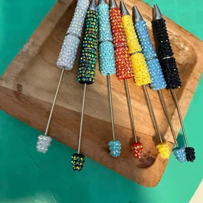 Beaded Beatable Pens - Colorful Beaded Design, Ideal for Writing