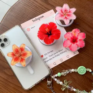 Personalized Anything Acrylic Phone Holder - Custom Photo Magsafe Phone Grip