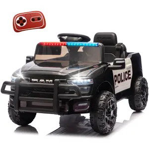 Licensed Dodge RAM 3500 12V Kids Ride On Truck,W/ Remote Control,2WD & Rear Shock Suspension,LED Headlights &Low Battery Alarm,3-speed remote adjustment,Built-in Music & Bluetooth,Recommended age: 3-6