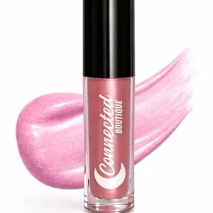 Connected Boutique Spell - Pink Chrome Lip Gloss Reflective Iridescent Shine Hydrating  Makeup