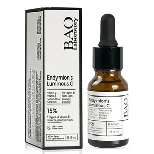BAO Laboratory ENDYMION’S LUMINOUS C Face Serum | Bisabolol, Squalane, Vitamin C &E | Multi Vitamin Serum for Brightening, Regenerating And Refreshing Skin| Face Serum For All Skin Types (15 ML) Skincare Anti Aging  Hydrating Comfort Oil Vegan Skin Repair