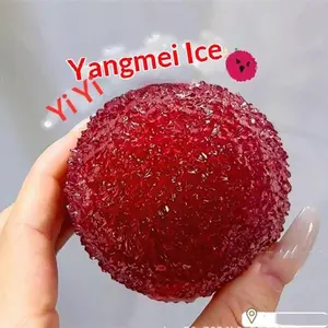 Simulation Bayberry Squishy Maltose Stress-relief Toy With Textured Surface And Slow-rebound Design