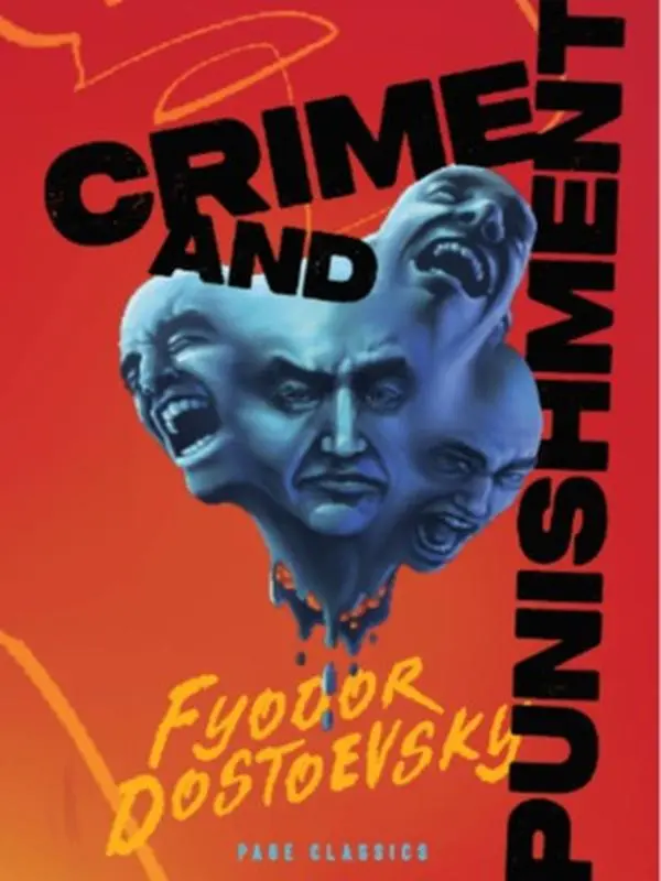 Crime and Punishment Classic Edition Novel by Fyodor Dostoevsky, Fiction Books, Literature & Art Genre