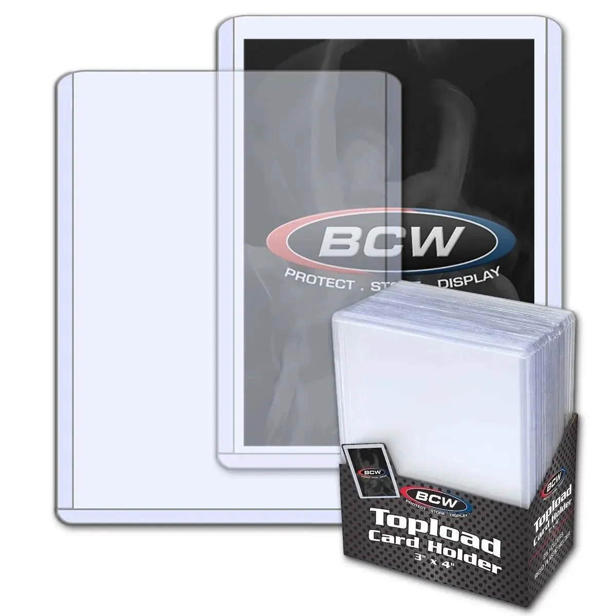 25 Ultra Clear Card Toploaders | Trading Card Sleeves | Pokémon, Sports, TCG Top Protector Pad