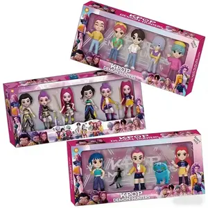 2027NEW Kpop Devil Hunter Rumi Zoe Mira anime polyvinyl chloride character collection desktop trinkets Childrens New Year gift