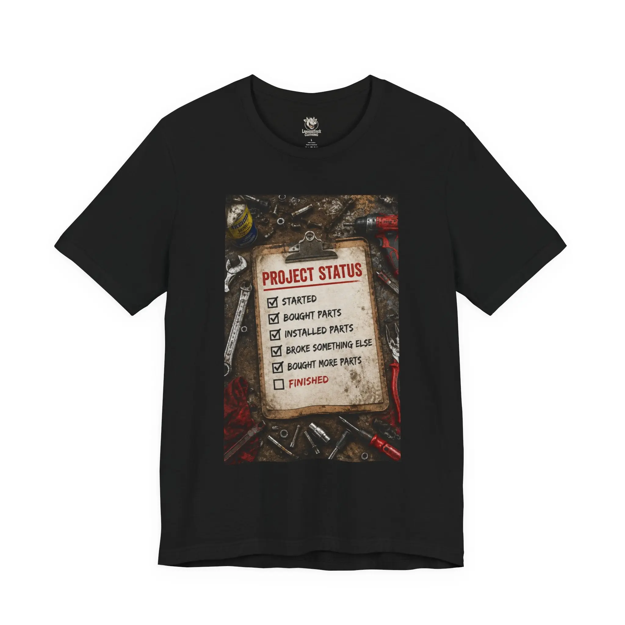 Men's Short-Sleeve Project Status T-Shirt