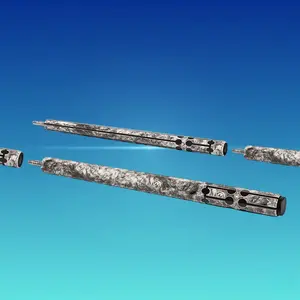 EVO Valkyrie Frostbane Carbon Fiber Break & Jump Cue - Devastating Breaks, Precise Jumps, Hybrid Pro Taper, 13.5mm White Bakelite Tip, Ultra-Stiff 3/8-8 Stainless Joint, 19-19.5oz, Wrapless Grip