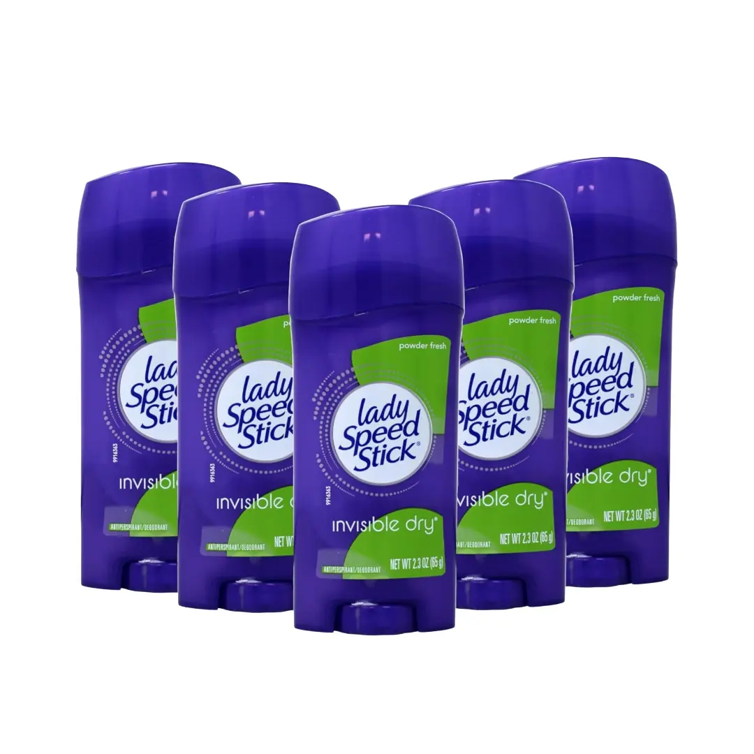 Antiperspirant Deodorant Invisible Dry Powder Fresh 2.30 oz (Pack of 5)