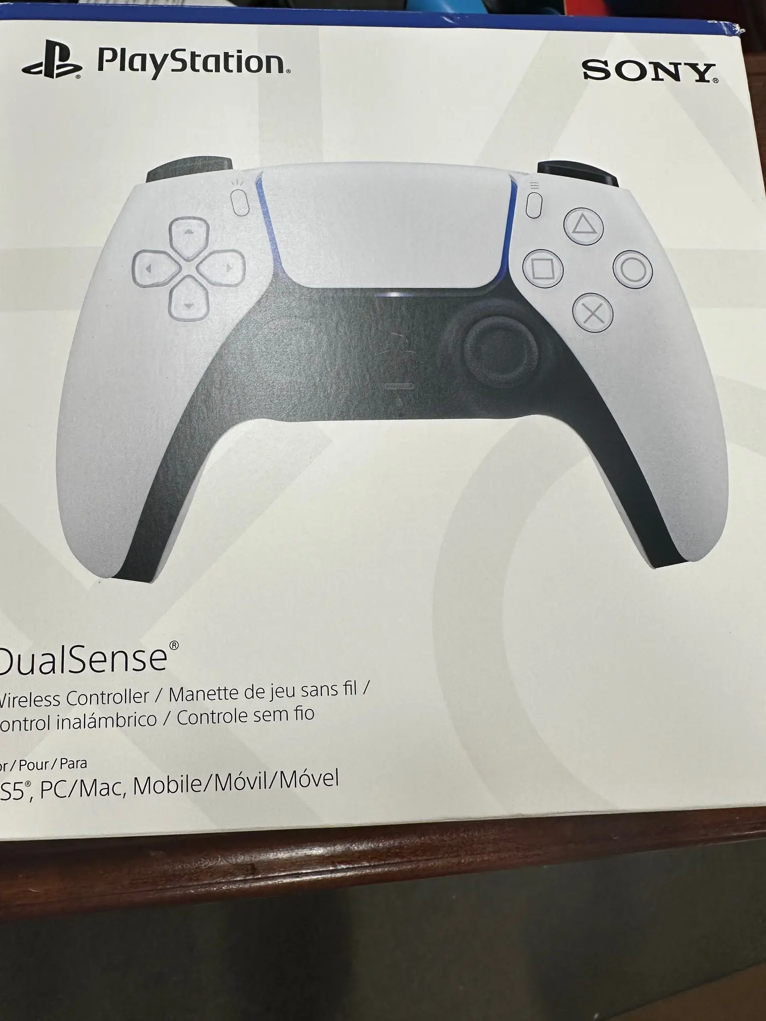 PS5 DUALSENSE CONTROLLER WHITE