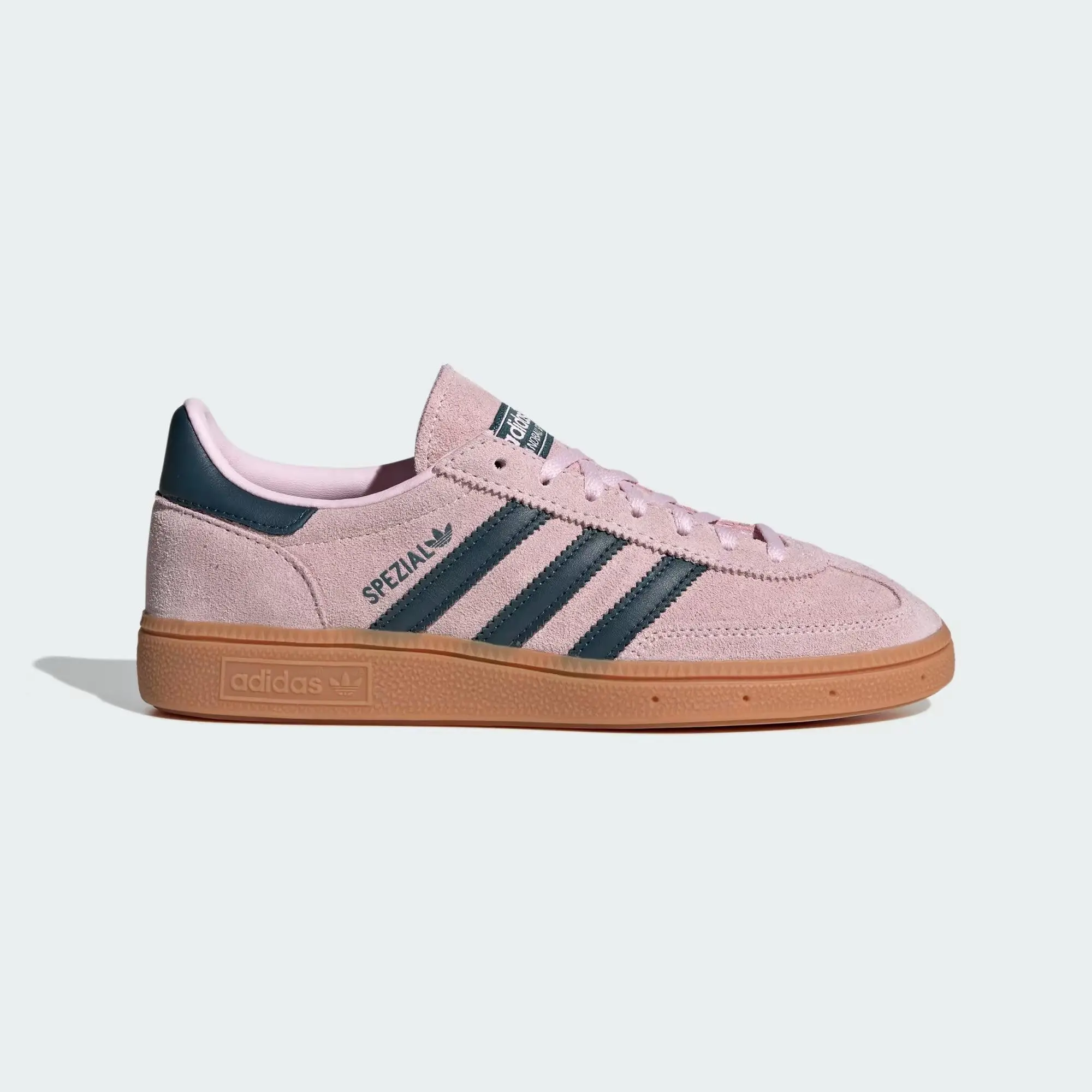 adidas Handball Spezial Clear Pink Arctic Night (Women's) IF6561 Authentic Shoes Footwear Sneaker Trainer Comfortable Walking Fashion Trending Gift