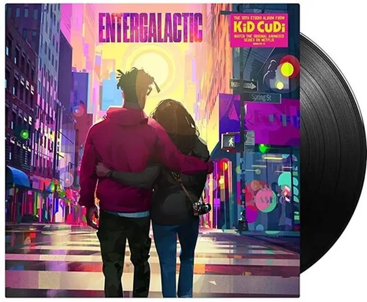 Entergalactic - Kid Cudi - Record Album, Vinyl LP