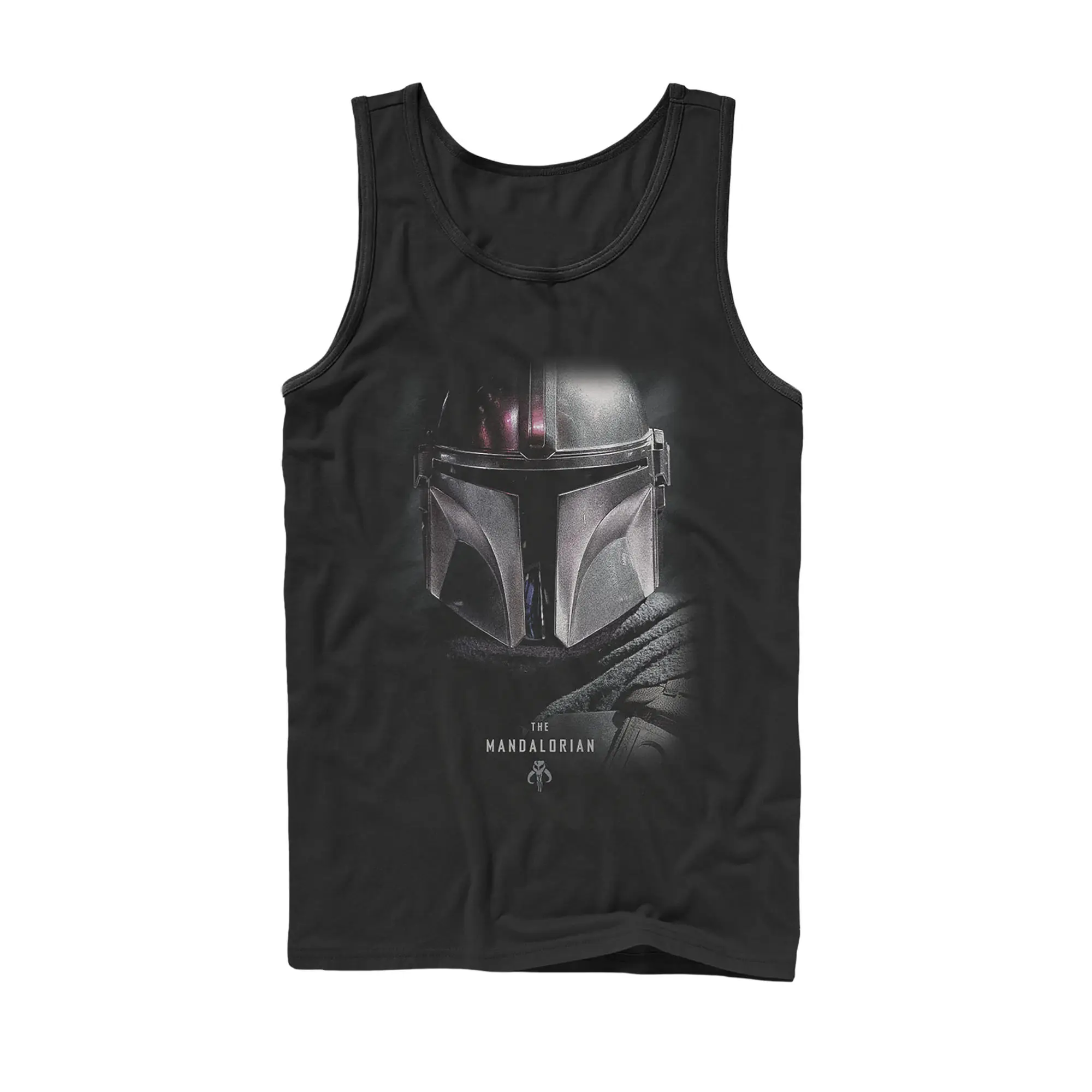 Men's Star Wars The Mandalorian Bounty Hunter Shadow Tank Top