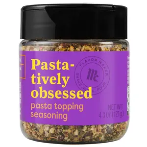 McCormick Pasta Topping Seasoning, Flavor Maker, 4.3 oz - Elevate your pasta with bold, savory flavors! Spice