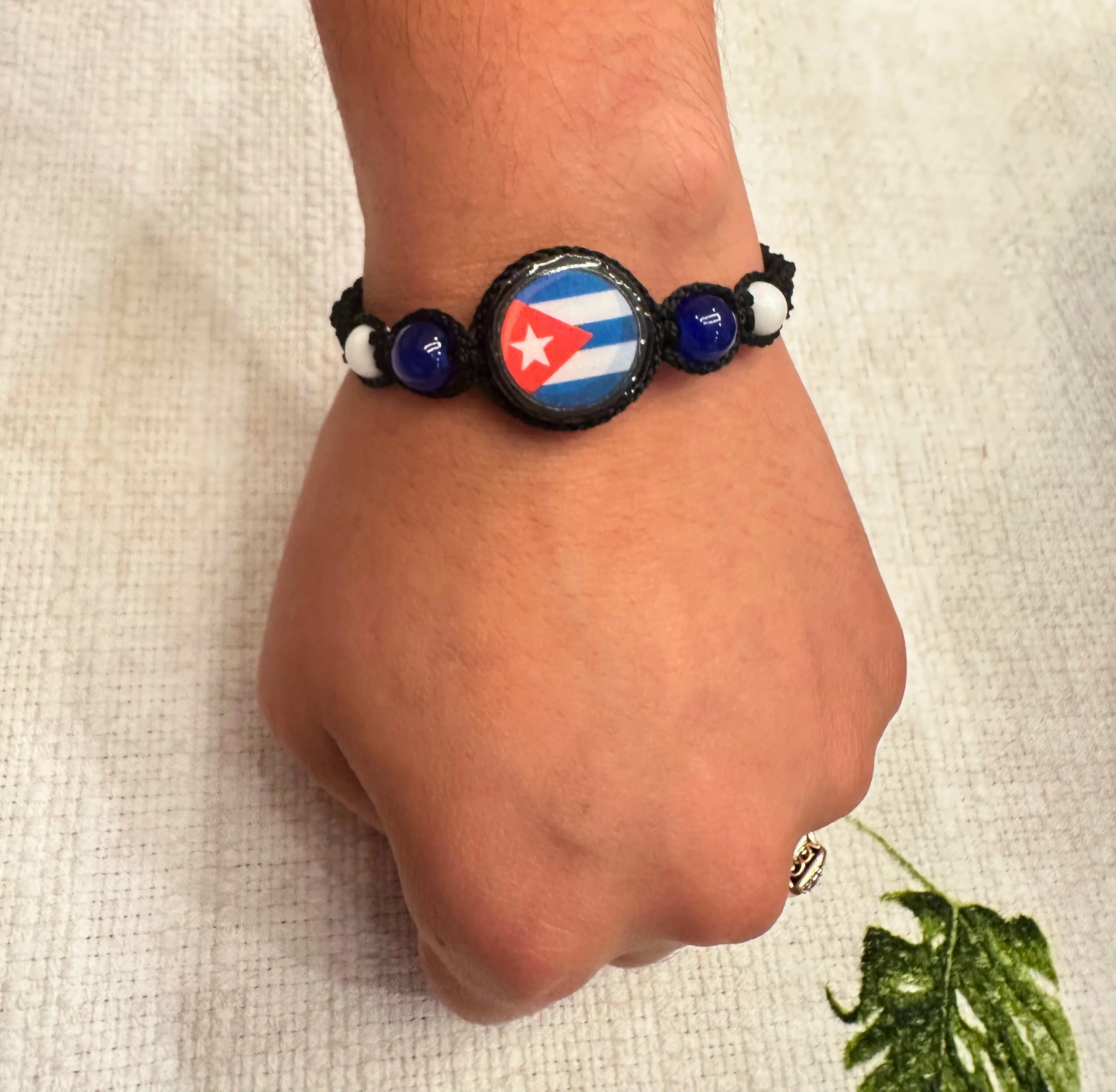 The Three Antilles | Caribbean Flags | Heritage Bracelets |Culture Pride | Braided |Adjustable |Water Resistant