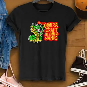 Kingcobrajfs Handmade Wands Logo T-Shirt