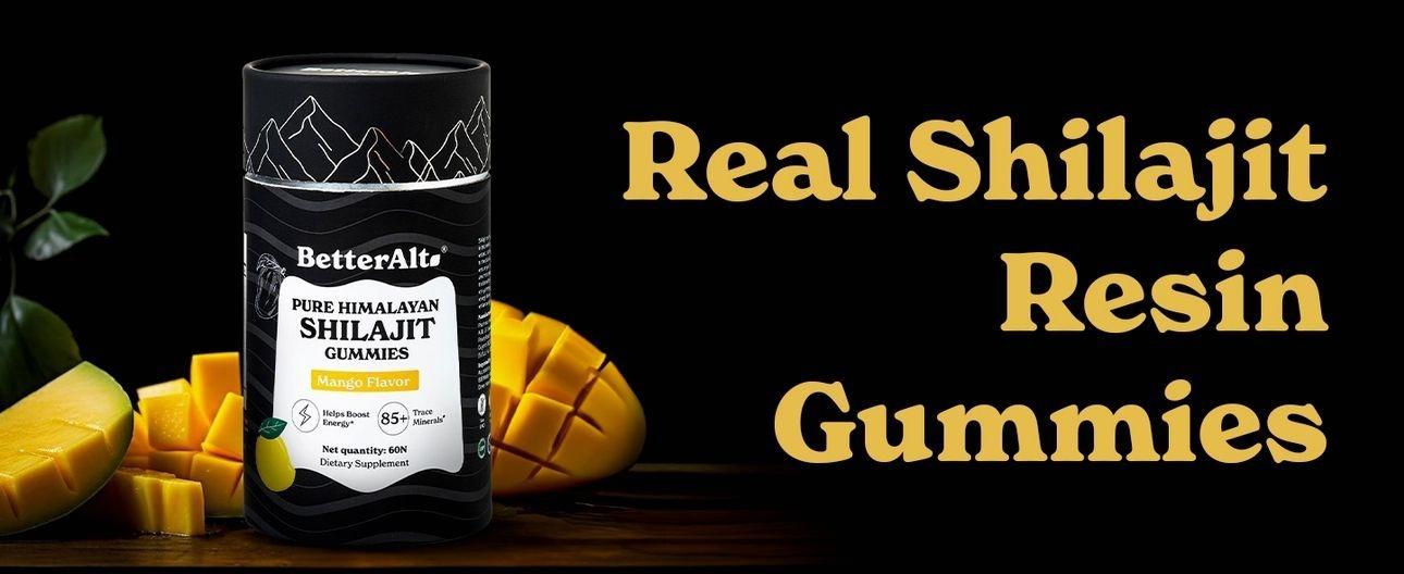 Better Alt Pure Himalayan Shilajit Resin Pack of 1 High Potency Gold Grade 150 Servings for Energy Boost & Immune Support, 85+ Trace Minerals, 75%+ Fulvic Acid, with Lab Test Report,400 mgundefined