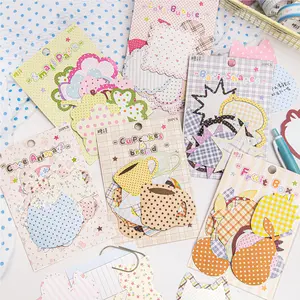 White Kraft Paper Sticker Pack(120 pcs) — "Candy Sweetheart" Series: Fresh, Instagram-Style DIY Planner Labels & Decals