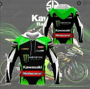 Kawasaki Hoodie 3D Teem Motobike All Over Lovely Gifts Hot Trend 2025