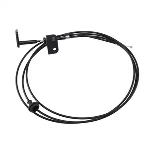 1 x Hood Release Cable with Handle - ABS Plastic, Durable to Use, Easy to Use, Flexible and Easy to Change, Direct Fit for Honda Civic 2/4 Door 2001-2005 (74130-S5D-A01ZA), Hybrid-Hood Latch Wire Release Assembly