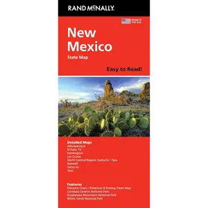 Rand McNally Easy to Read: New Mexico State Map