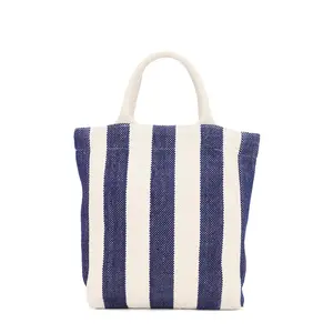 Lovers and Friends Bay Bag in Blue & White