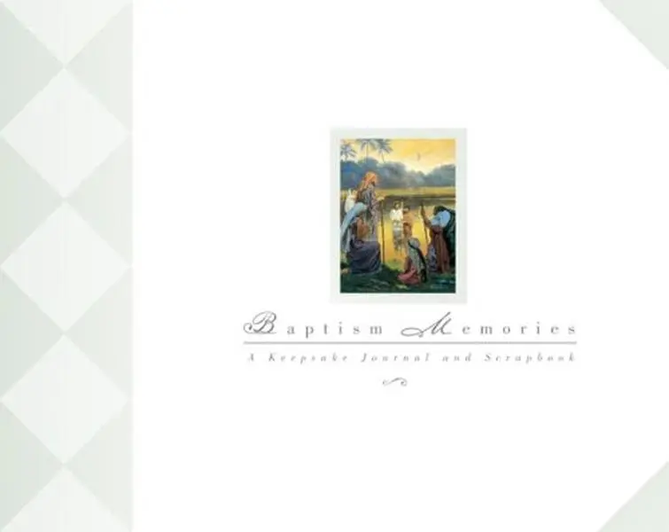 USED Book - Baptism Memories: A Keepsake Journal and Scrapbook by Sandy Freckleton Gagon (Hardcover) - english
