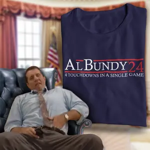 Classic T-Shirt, Hoodie, Sweatshirt Al Bundy 24 4 touchdowns in a single game Shirt Size S-3XL