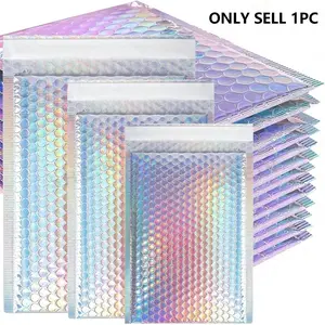 Colorful Bubble Envelopes, Self-Sealing Waterproof Thickened Envelopes, Buffer Polyethylene Transport Bags for Small Businesses