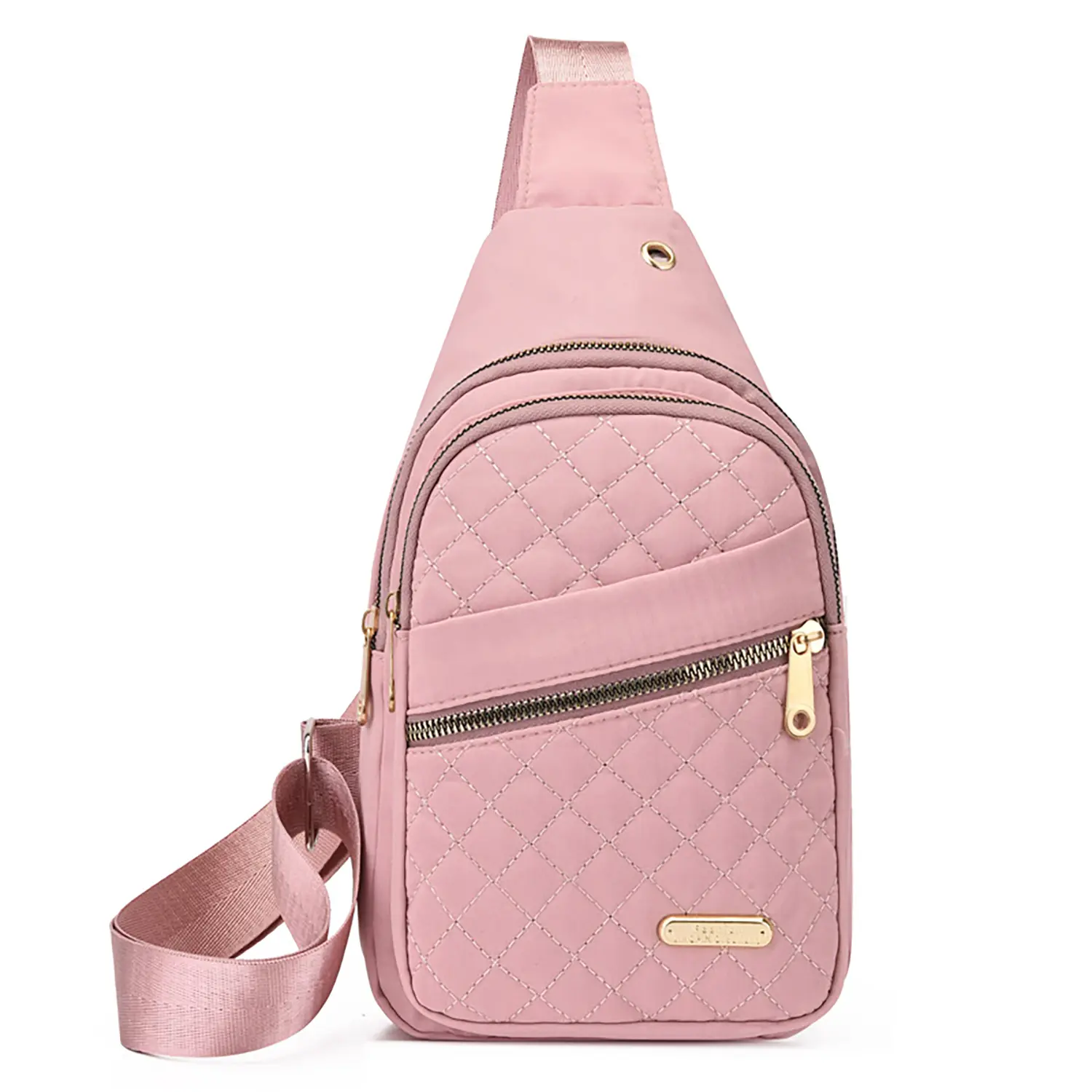 Simple Chest Bag, Large-capacity Chest Backpack, Outdoor Casual Crossbody Bag, Travel Storage Bag, Lightweight Crossbody Bag, Quilted Crossbody Bag, Fashionable Bags, Crossbody Shoulder Bag