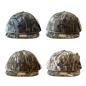 Drake X Richardson 256XE Flatbill Logo Rope Hat | Drake Waterfowl